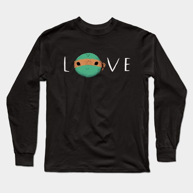 tmnt love Long Sleeve T-Shirt by Louisros